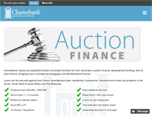Tablet Screenshot of charterbank.co.uk